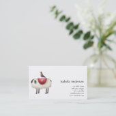 Cali Crows ・ Crow & Sheep Visitekaartje (Staand voorkant)