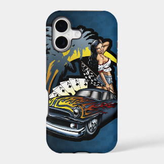 Cali Droom Hot Rod Pin-Up Meisje