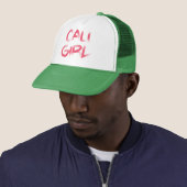 Cali Girl Trucker Hat Pet (In situ)