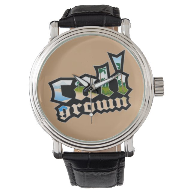 Cali Grown Watch Horloge (Voorkant)