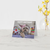 Cali Lollipop Bonne carte de note blanche pour l'a (Fleur jaune)