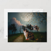 Cali Moon Briefkaart (Voorkant / Achterkant)