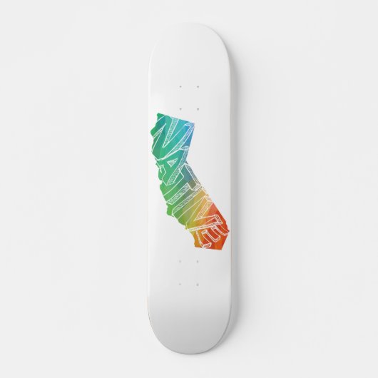 Cali Native Schaats deck Skateboard (Voorkant)