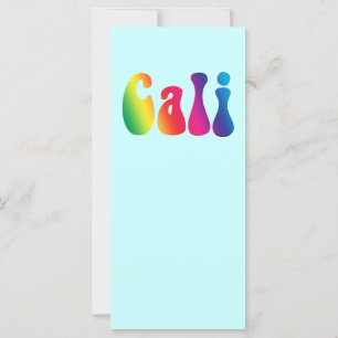 Cali Stropdas-Dye California Hippie Logo