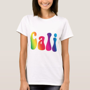 Cali Stropdas-Dye California Hippie Logo T-shirt