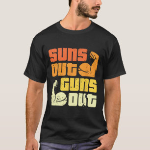 Cali Style Bodybuilding Zon Uit Wapens Uit Biceps T-shirt