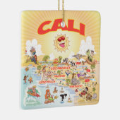 CALI Sunny California Céramique Ornement (Droite)