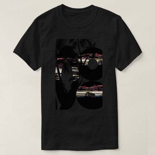 Cali Sunsets TShirt (Design devant)