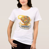 CalibrateMind Hoodie Tri-Blend Shirt (Voorkant)