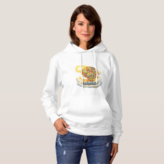 CalibrateMind Sweat à capuche (Devant entier)