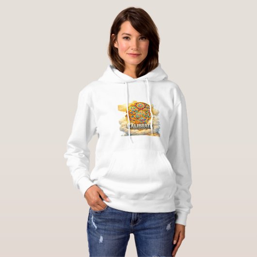 CalibrateMind Sweat à capuche (Devant entier)