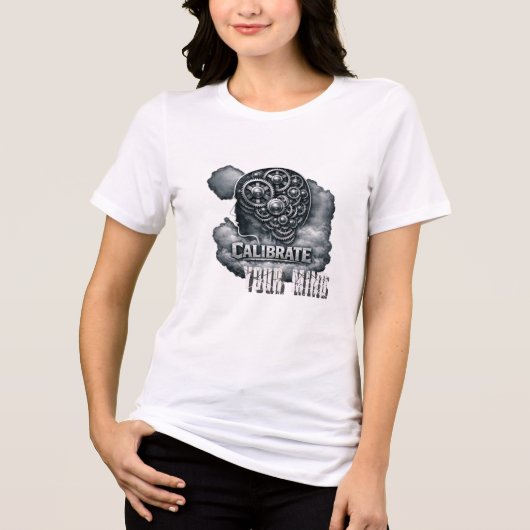 CalibrateMind Sweat à capuche Tri-Blend (Recto)