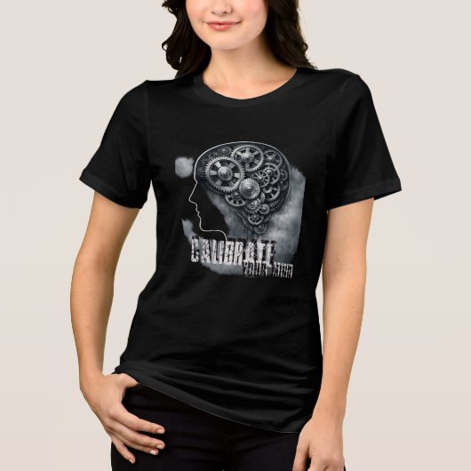 CalibrateMind Sweat à capuche Tri-Blend (Recto)