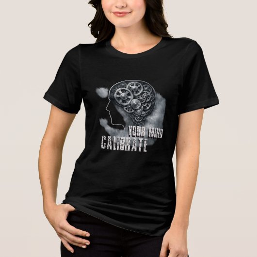 CalibrateMind Sweat à capuche Tri-Blend (Recto)
