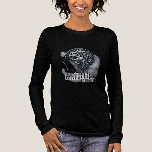 CalibrateMind Sweat à capuche Tri-Blend (Recto)