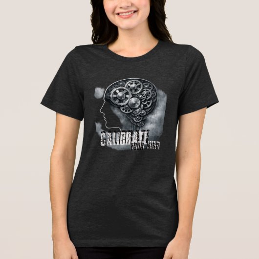 CalibrateMind Sweat à capuche Tri-Blend (Recto)