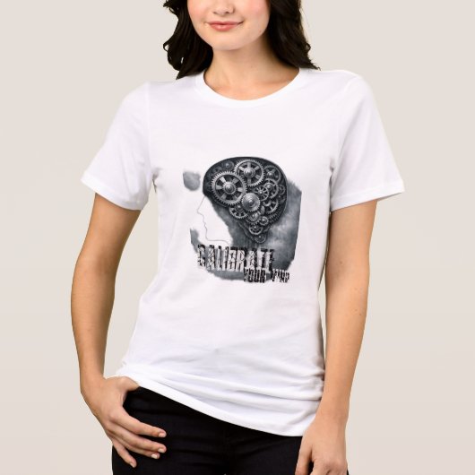 CalibrateMind Sweat à capuche Tri-Blend (Recto)