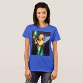 Calibre présente V1 fée design féminin t-shirt (Devant entier)