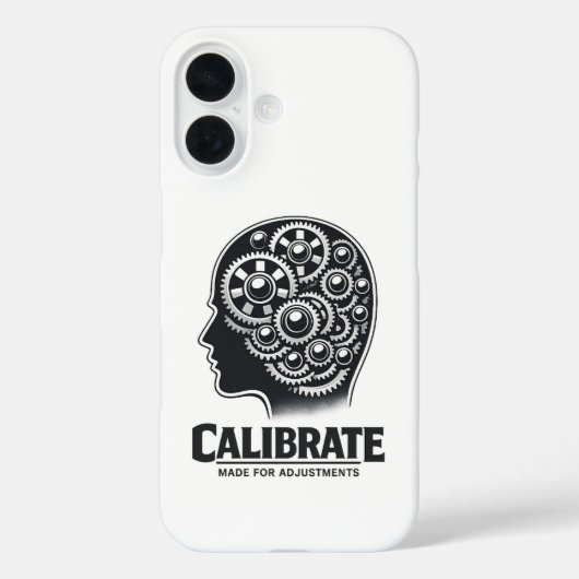 CalibreerGeest Case-Mate iPhone Case (Achterkant)