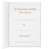 Calice de offre de masse saint catholique d'or (Intérieur (Droit))