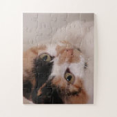 Calico Beauty Cat Legpuzzel (Verticaal)