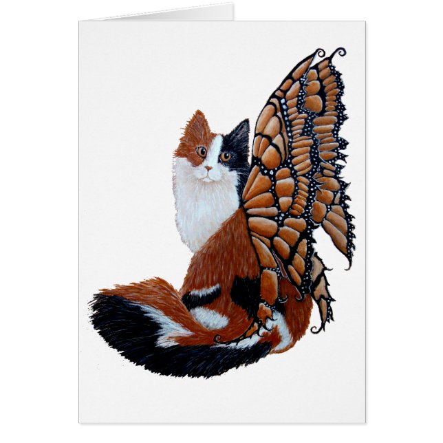 Calico Butterfly Fairy Cat (Voorkant)