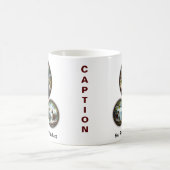 Calico Cat 6-Image Conception De Mug De Café (Centre)