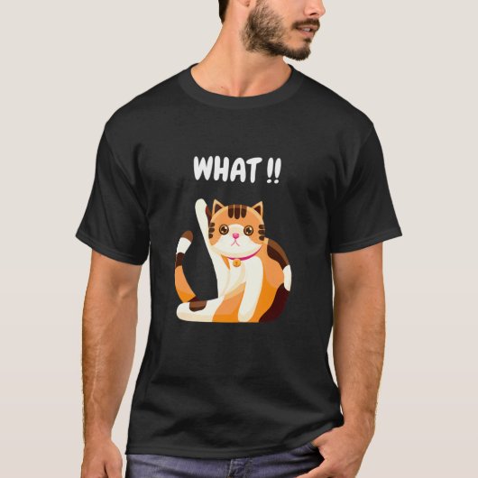 Calico Cat Butt T-shirt (Voorkant)
