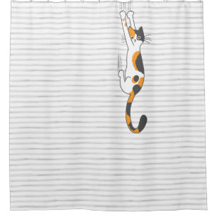 Calico Cat Cat Lover Douchegordijn