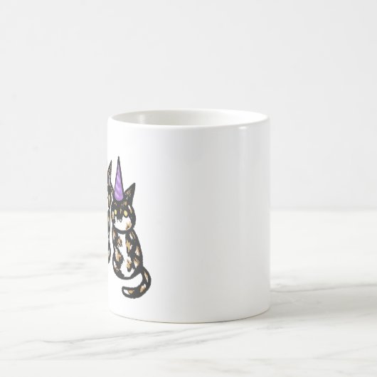 Calico Cat Celebration Mug (Centre)