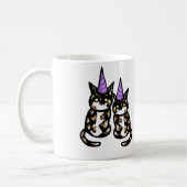 Calico Cat Celebration Mug (Gauche)