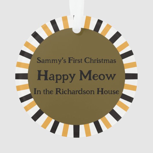 Calico Cat First Christmas (dos)