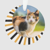 Calico Cat First Christmas Ornament (voorkant)