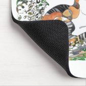 Calico Cat in de tuin Muismat (Hoek)