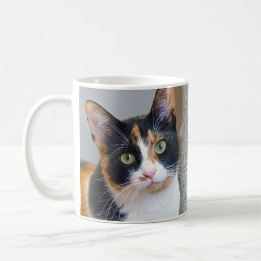 Calico Cat Koffiemok (Links)