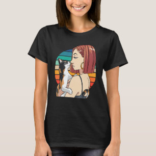 Calico Cat Mam Cute Pet Kitten Cat Lady T-shirt