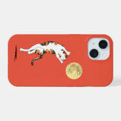 Calico Cat Moon Danser Coque-Mate coque iphone (Verso Horizontal)