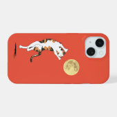 Calico Cat Moon Danser Coque-Mate coque iphone (Verso Horizontal)