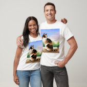 Calico Cat op Sunset T-Shirt (Unisex)