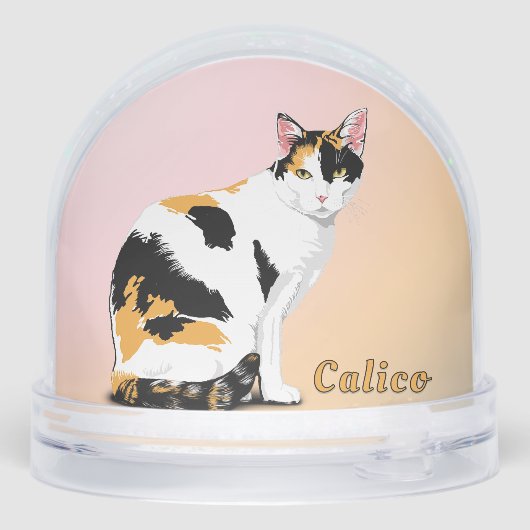 Calico Cat Personnalisé (Arrière)