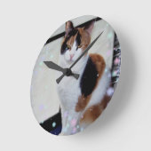 Calico Cat Ronde Klok (Hoek)