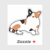 Calico Cat Sticker (Vel)