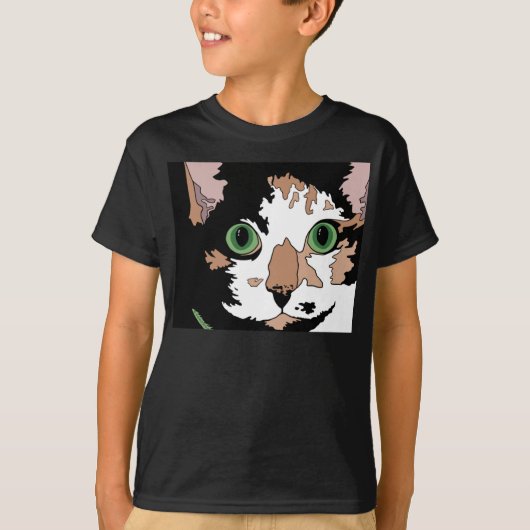 Calico Cat T-Shirt (Voorkant)