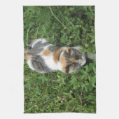 Calico Cat Theedoek (Verticaal)