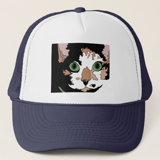 Calico Cat Trucker Pet (Voorkant)