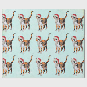 CALICO CHRISTMAS Wrapping Paper Cadeaupapier