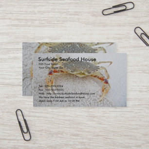 Calico Crab-Visitekaartje Visitekaartje