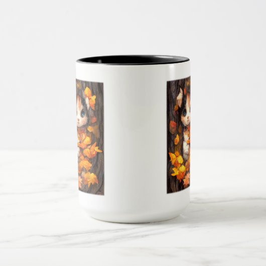 Calico Cutie Combo Mok, 15 oz Mok (Midden)