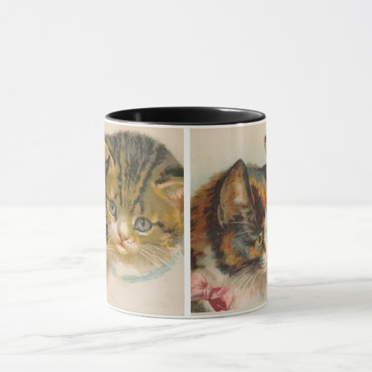 Calico en Tabby Kittens · H. Maguire · Mok (Midden)