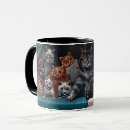 Calico et Tabby Kittens ・ H. Maguire ・ Mug (Devant gauche)